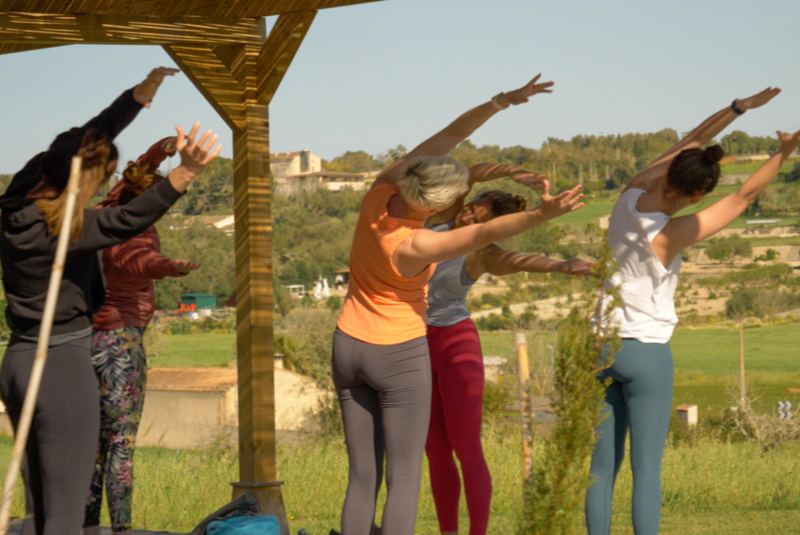 Yoga trifft freies emotionales Kunstschaffen - Mallorca